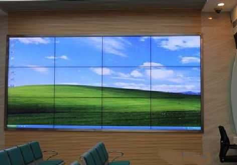 清流液晶拼接屏的另类用法。